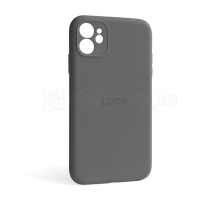 Чохол Full Silicone Case для Apple iPhone 11 dark grey (15) закрита камера TPS-2710000243939