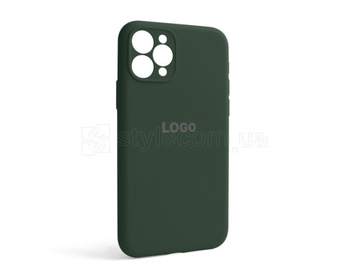 Чохол Full Silicone Case для Apple iPhone 11 Pro atrovirens green (54) закрита камера TPS-2710000244257