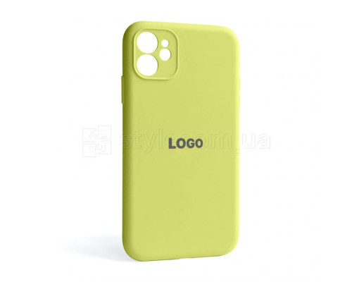 Чохол Full Silicone Case для Apple iPhone 11 flash lime (41) закрита камера TPS-2710000243953