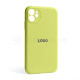 Чохол Full Silicone Case для Apple iPhone 11 flash lime (41) закрита камера TPS-2710000243953