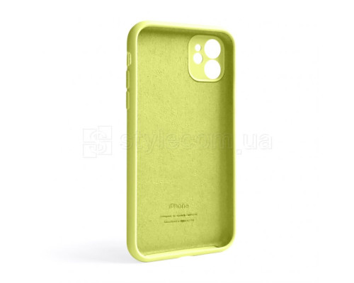 Чохол Full Silicone Case для Apple iPhone 11 flash lime (41) закрита камера TPS-2710000243953