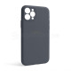 Чохол Full Silicone Case для Apple iPhone 11 Pro dark grey (15) закрита камера TPS-2710000244264