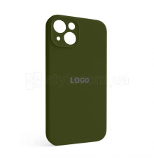 Чохол Full Silicone Case для Apple iPhone 13 forest green (63) закрита камера