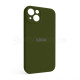 Чохол Full Silicone Case для Apple iPhone 13 forest green (63) закрита камера TPS-2710000245162