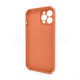 Чохол Full Silicone Case для Apple iPhone 12 Pro Max new peach (66) закрита камера TPS-2710000245056