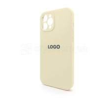 Чохол Full Silicone Case для Apple iPhone 12 Pro Max antique white (10) закрита камера TPS-2710000245087