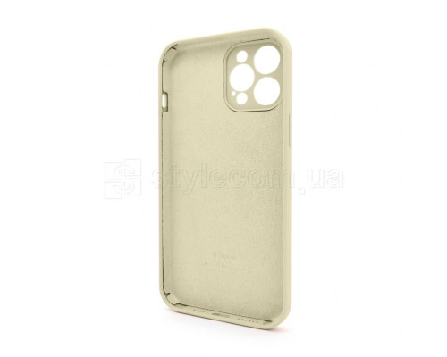 Чохол Full Silicone Case для Apple iPhone 12 Pro Max antique white (10) закрита камера TPS-2710000245087