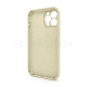 Чохол Full Silicone Case для Apple iPhone 12 Pro Max antique white (10) закрита камера TPS-2710000245087