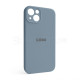 Чохол Full Silicone Case для Apple iPhone 13 sierra blue (62) закрита камера TPS-2710000245155