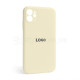 Чохол Full Silicone Case для Apple iPhone 12 antique white (10) закрита камера TPS-2710000244769