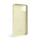 Чохол Full Silicone Case для Apple iPhone 12 antique white (10) закрита камера TPS-2710000244769