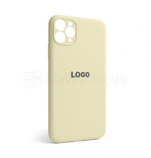 Чохол Full Silicone Case для Apple iPhone 11 Pro Max antique white (10) закрита камера