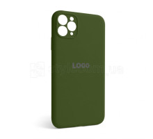 Чохол Full Silicone Case для Apple iPhone 11 Pro Max army green (45) закрита камера TPS-2710000244493