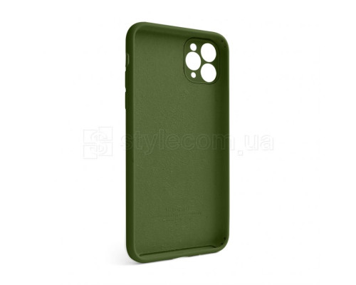 Чохол Full Silicone Case для Apple iPhone 11 Pro Max army green (45) закрита камера TPS-2710000244493