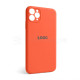 Чохол Full Silicone Case для Apple iPhone 11 Pro Max apricot (02) закрита камера TPS-2710000244486