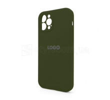 Чохол Full Silicone Case для Apple iPhone 12 Pro forest green (63) закрита камера TPS-2710000244837