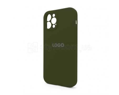 Чохол Full Silicone Case для Apple iPhone 12 Pro forest green (63) закрита камера TPS-2710000244837