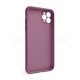 Чохол Full Silicone Case для Apple iPhone 11 Pro Max blueberry (56) закрита камера TPS-2710000244523