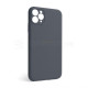 Чохол Full Silicone Case для Apple iPhone 11 Pro Max dark grey (15) закрита камера TPS-2710000244554