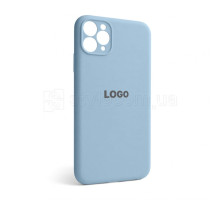 Чохол Full Silicone Case для Apple iPhone 11 Pro Max light blue (05) закрита камера TPS-2710000244578