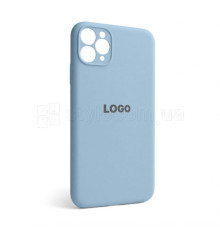 Чохол Full Silicone Case для Apple iPhone 11 Pro Max light blue (05) закрита камера