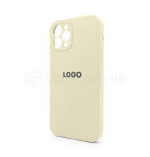 Чохол Full Silicone Case для Apple iPhone 12 Pro antique white (10) закрита камера