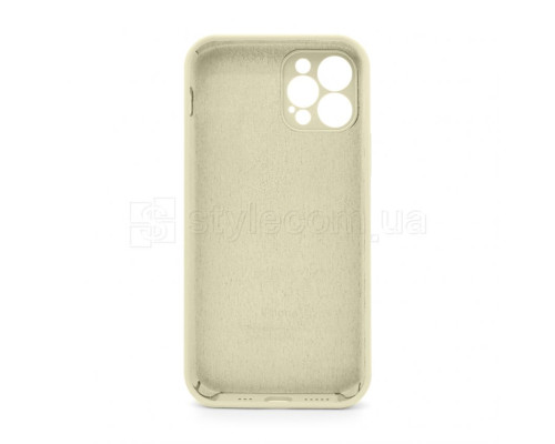 Чохол Full Silicone Case для Apple iPhone 12 Pro antique white (10) закрита камера TPS-2710000244899