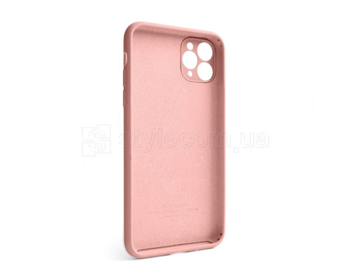 Чохол Full Silicone Case для Apple iPhone 11 Pro Max light pink (12) закрита камера TPS-2710000244585