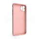 Чохол Full Silicone Case для Apple iPhone 11 Pro Max light pink (12) закрита камера TPS-2710000244585