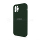 Чохол Full Silicone Case для Apple iPhone 12 Pro atrovirens green (54) закрита камера TPS-2710000244912