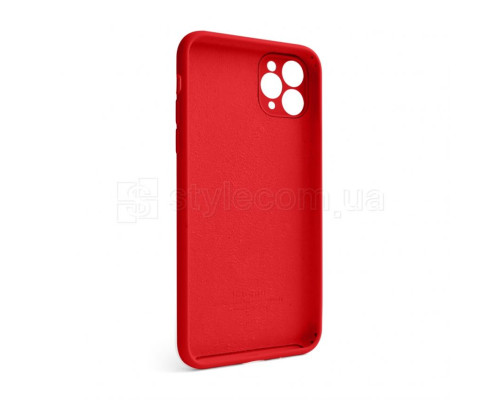 Чохол Full Silicone Case для Apple iPhone 11 Pro Max red (14) закрита камера