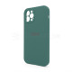 Чохол Full Silicone Case для Apple iPhone 12 Pro pine green (55) закрита камера TPS-2710000244943