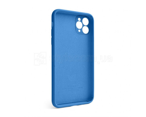 Чохол Full Silicone Case для Apple iPhone 11 Pro Max royal blue (03) закрита камера TPS-2710000244639