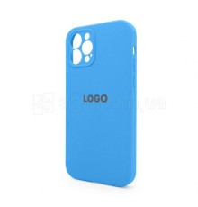 Чохол Full Silicone Case для Apple iPhone 12 Pro royal blue (03) закрита камера