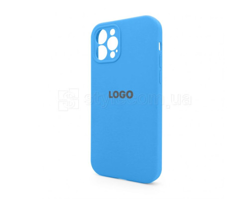 Чохол Full Silicone Case для Apple iPhone 12 Pro royal blue (03) закрита камера TPS-2710000244967