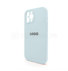 Чохол Full Silicone Case для Apple iPhone 12 Pro Max sky blue (58) закрита камера