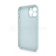 Чохол Full Silicone Case для Apple iPhone 12 Pro Max sky blue (58) закрита камера TPS-2710000244974