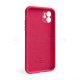 Чохол Full Silicone Case для Apple iPhone 12 pomegranate (59) закрита камера TPS-2710000244660