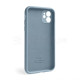 Чохол Full Silicone Case для Apple iPhone 12 sierra blue (62) закрита камера TPS-2710000244691