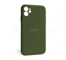 Чохол Full Silicone Case для Apple iPhone 12 forest green (63) закрита камера TPS-2710000244707