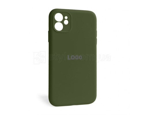 Чохол Full Silicone Case для Apple iPhone 12 forest green (63) закрита камера TPS-2710000244707