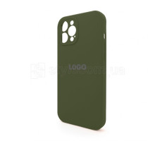 Чохол Full Silicone Case для Apple iPhone 12 Pro Max forest green (63) закрита камера TPS-2710000245025