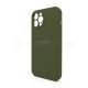 Чохол Full Silicone Case для Apple iPhone 12 Pro Max forest green (63) закрита камера TPS-2710000245025