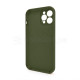 Чохол Full Silicone Case для Apple iPhone 12 Pro Max forest green (63) закрита камера TPS-2710000245025