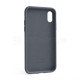 Чохол Full Silicone Case для Apple iPhone X, Xs dark grey (15) TPS-2710000245933