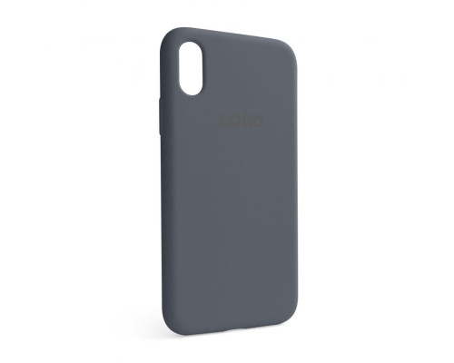 Чохол Full Silicone Case для Apple iPhone X, Xs dark grey (15) TPS-2710000245933