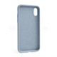 Чохол Full Silicone Case для Apple iPhone X, Xs sierra blue (62) TPS-2710000245834