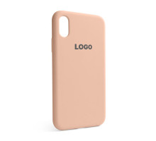 Чохол Full Silicone Case для Apple iPhone X, Xs grapefruit (61) TPS-2710000245827