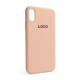 Чохол Full Silicone Case для Apple iPhone X, Xs grapefruit (61) TPS-2710000245827