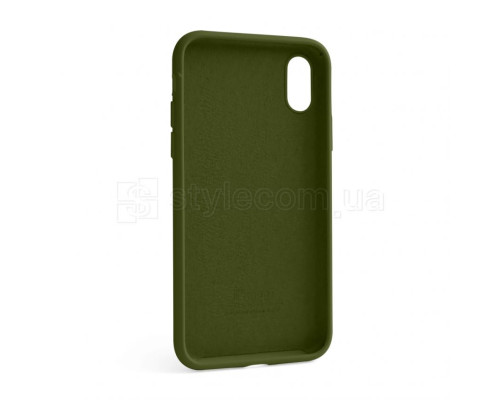 Чохол Full Silicone Case для Apple iPhone X, Xs forest green (63) TPS-2710000245841